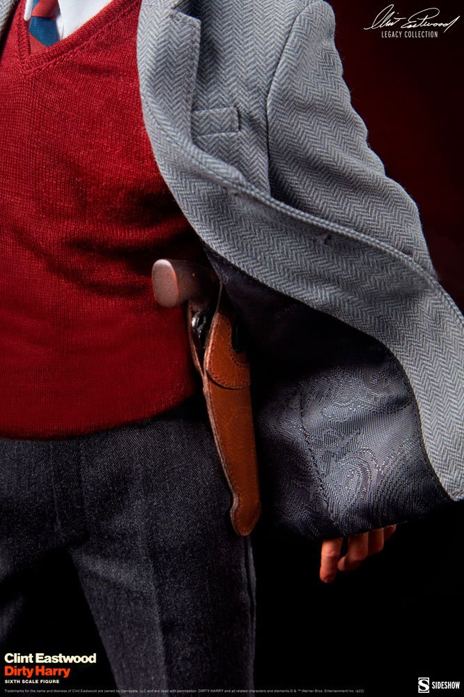 Dirty Harry Clint Eastwood Legacy Collection actionfigur 1/6 Harry Callahan 30 cm