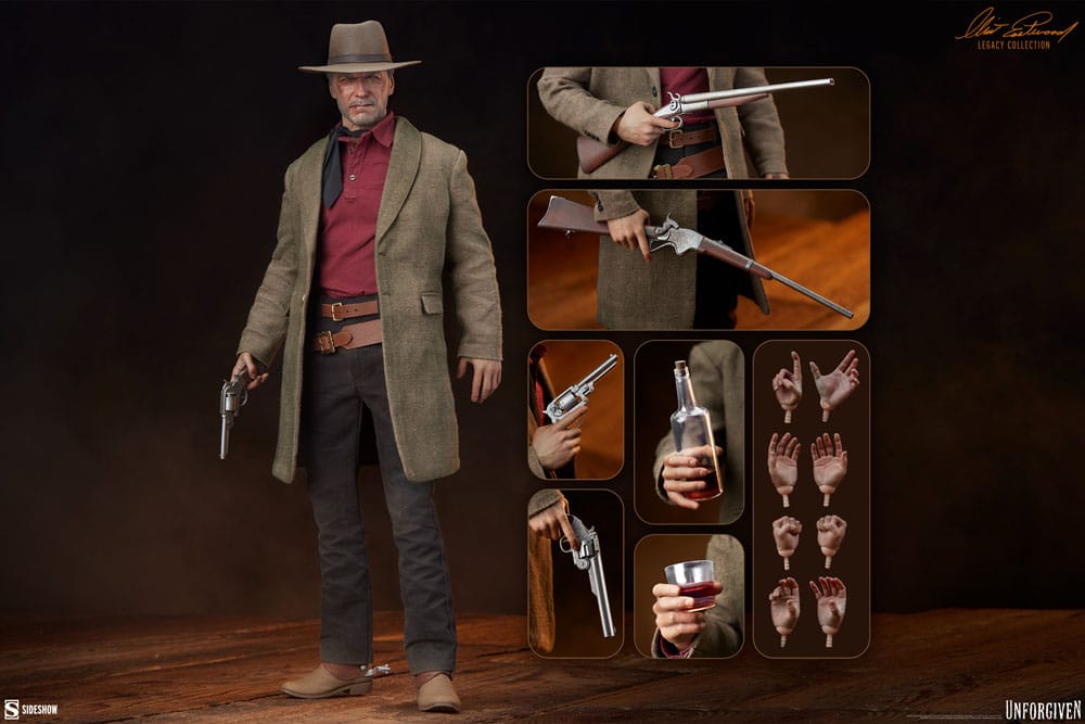 Unforgiven Clint Eastwood Legacy Collection Actionfigur 1/6 William Munny 32 cm