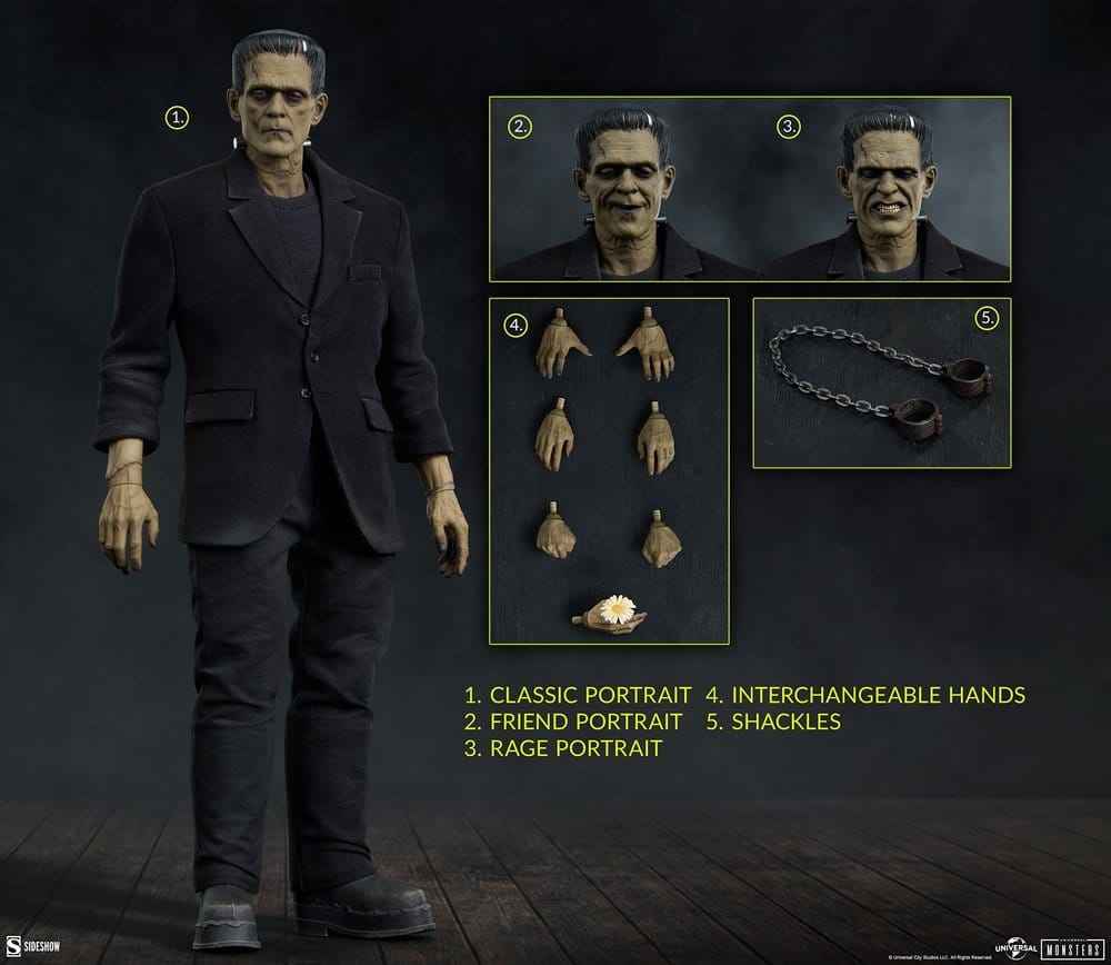 Universal Monsters Actionfigur 1/6 Frankenstein (Deluxe Edition) 33 cm