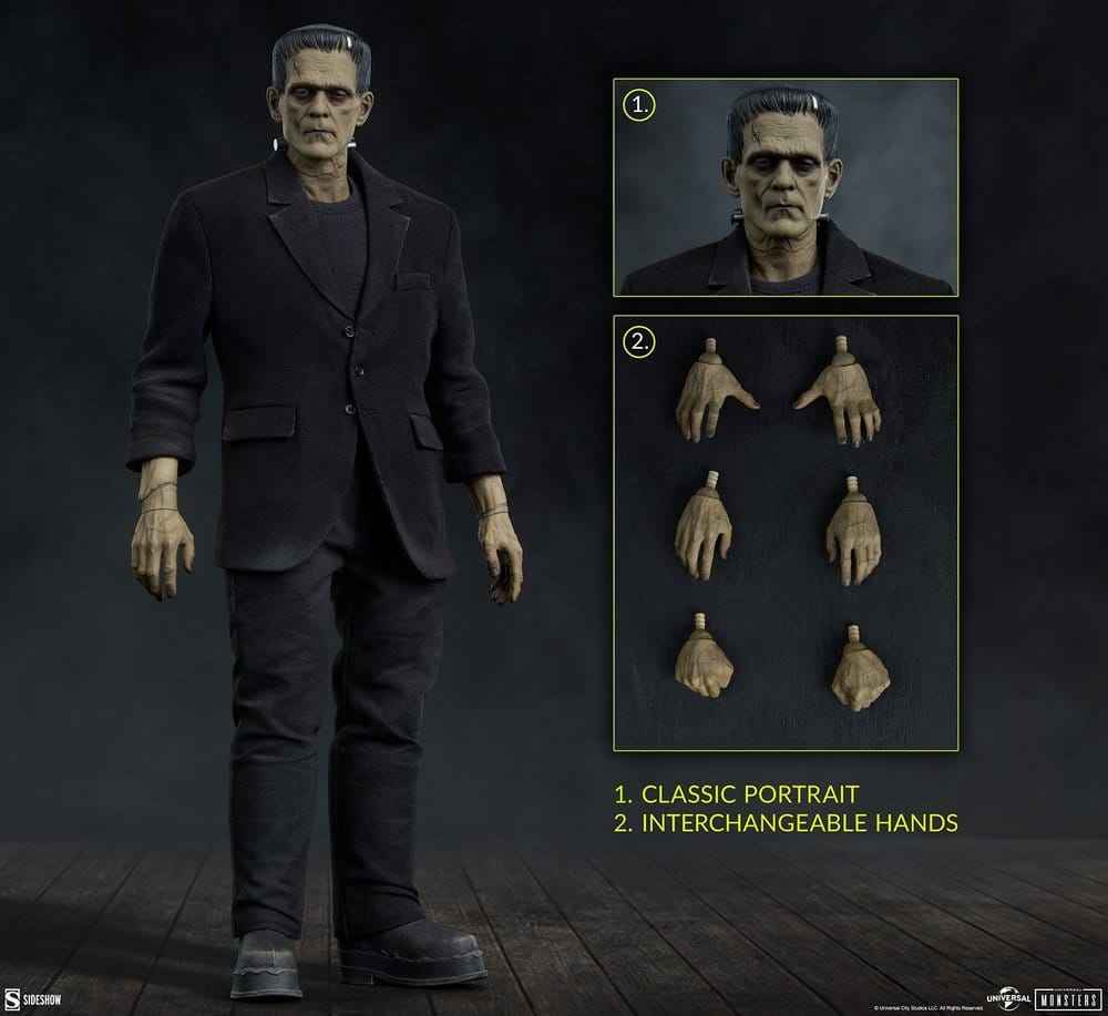 Universal Monsters Actionfigur 1/6 Frankenstein (Samlarutgåva) 33 cm