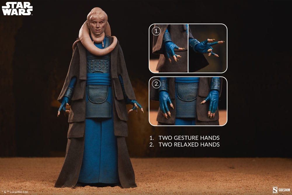 Return of the Jedi Action Figur 1/6 Bib Fortuna 32 cm Sideshow Collectibles