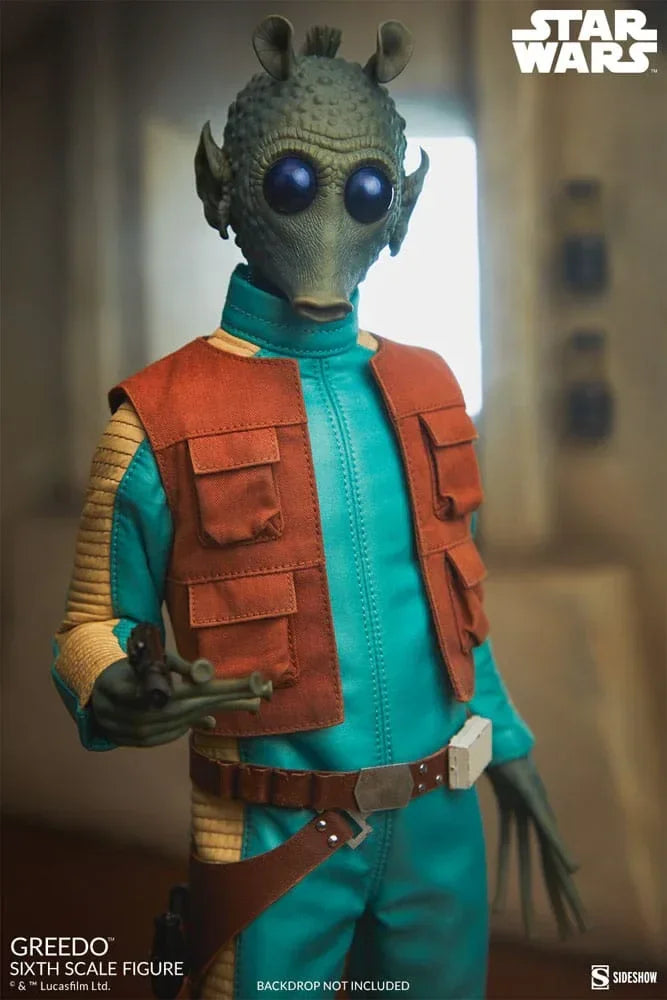 Star Wars Scum & Villainy Action Figur 1/6 Greedo 30 cm Sideshow Collectibles