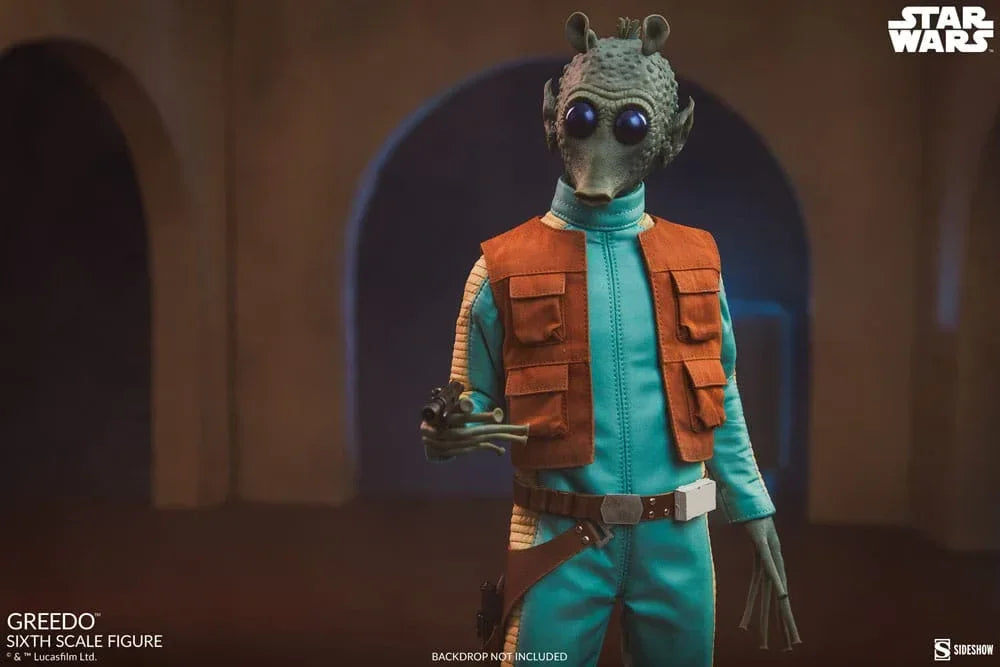 Star Wars Scum & Villainy Action Figur 1/6 Greedo 30 cm Sideshow Collectibles