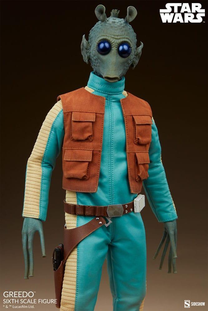 Star Wars Scum & Villainy Action Figur 1/6 Greedo 30 cm Sideshow Collectibles