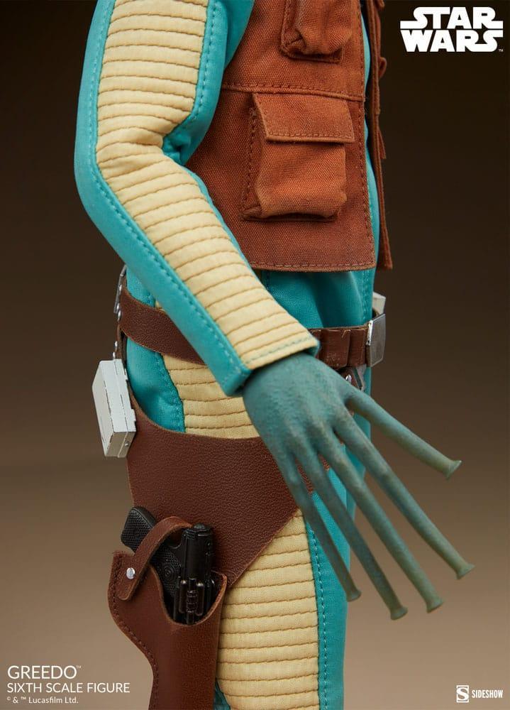 Star Wars Scum & Villainy Action Figur 1/6 Greedo 30 cm Sideshow Collectibles