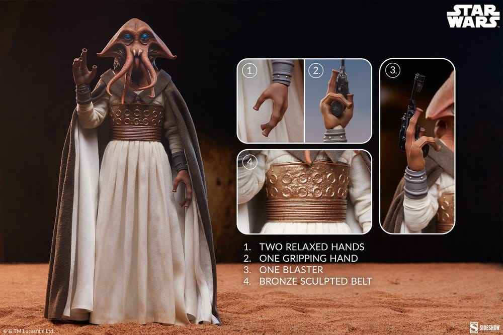 Star Wars Actionfigur 1/6 Tessek 32 cm - Samlarutgåva