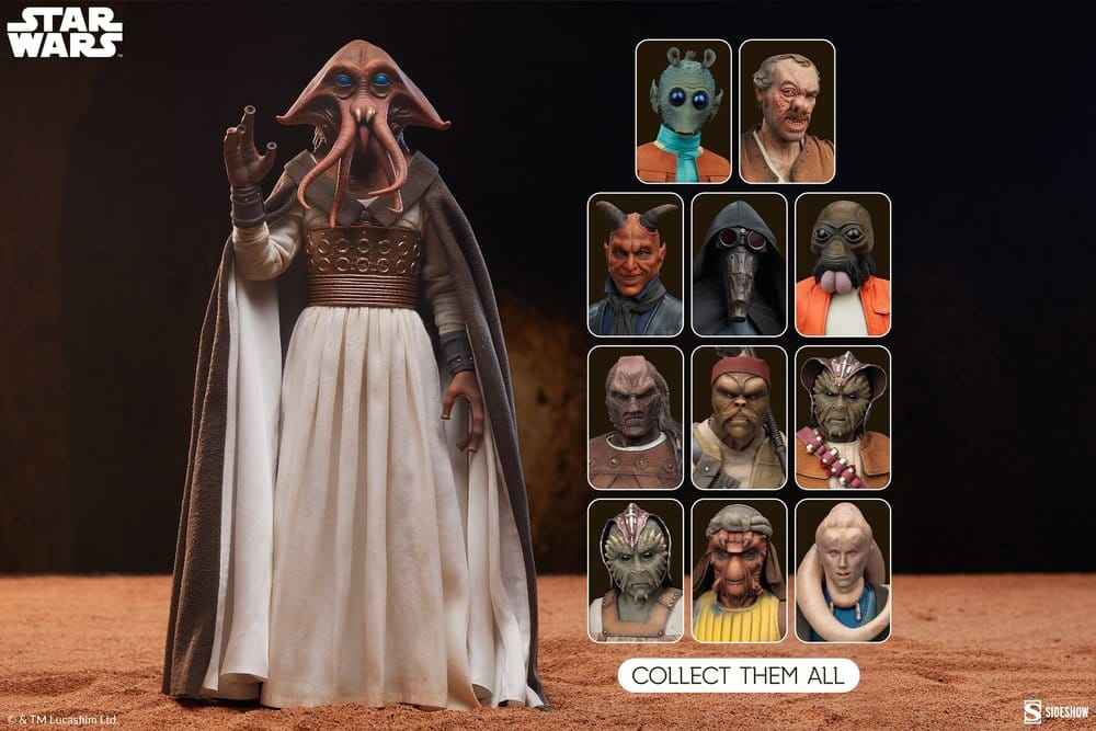 Star Wars Actionfigur 1/6 Tessek 32 cm - Samlarutgåva