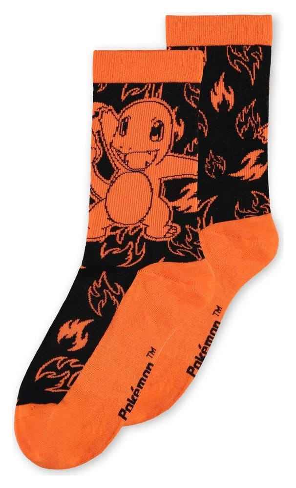 Pokémon-strumpor 2-pack, Crew-stil, storlek 39-42