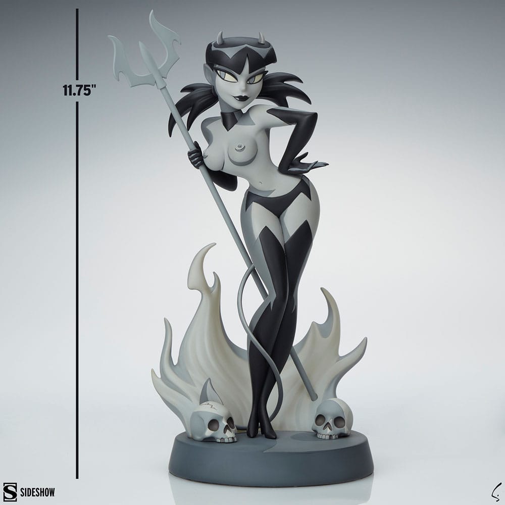 Original Artist Series Figur Devil Girl (Svart och Vit Variant) 30 cm Sideshow Collectibles