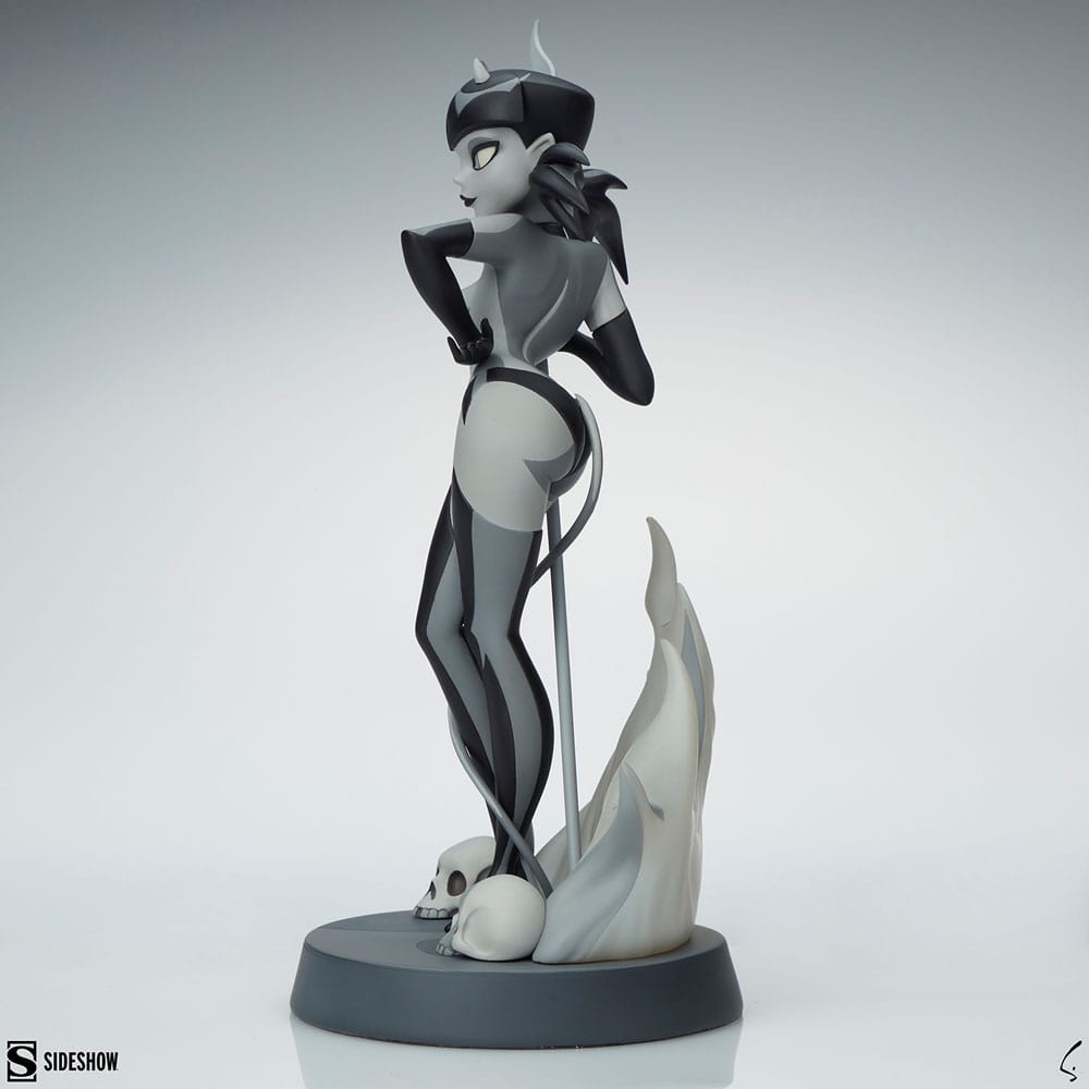 Original Artist Series Figur Devil Girl (Svart och Vit Variant) 30 cm Sideshow Collectibles