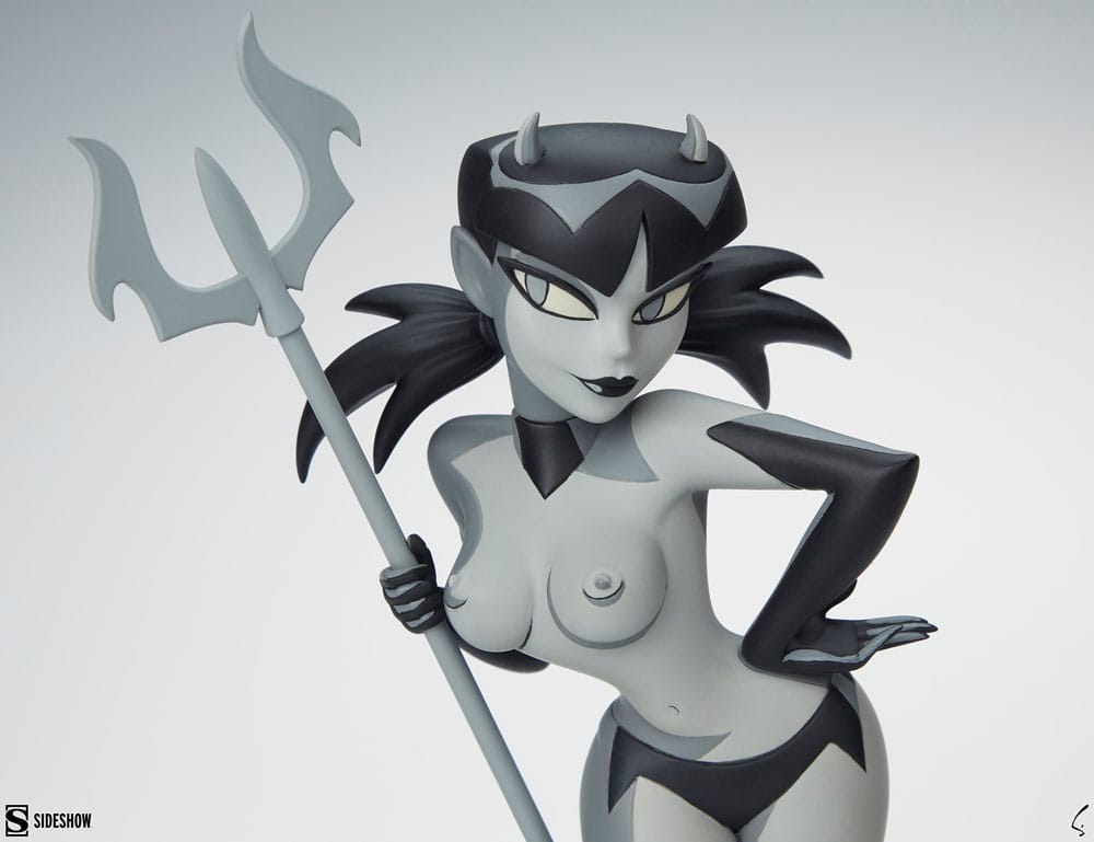 Original Artist Series Figur Devil Girl (Svart och Vit Variant) 30 cm Sideshow Collectibles