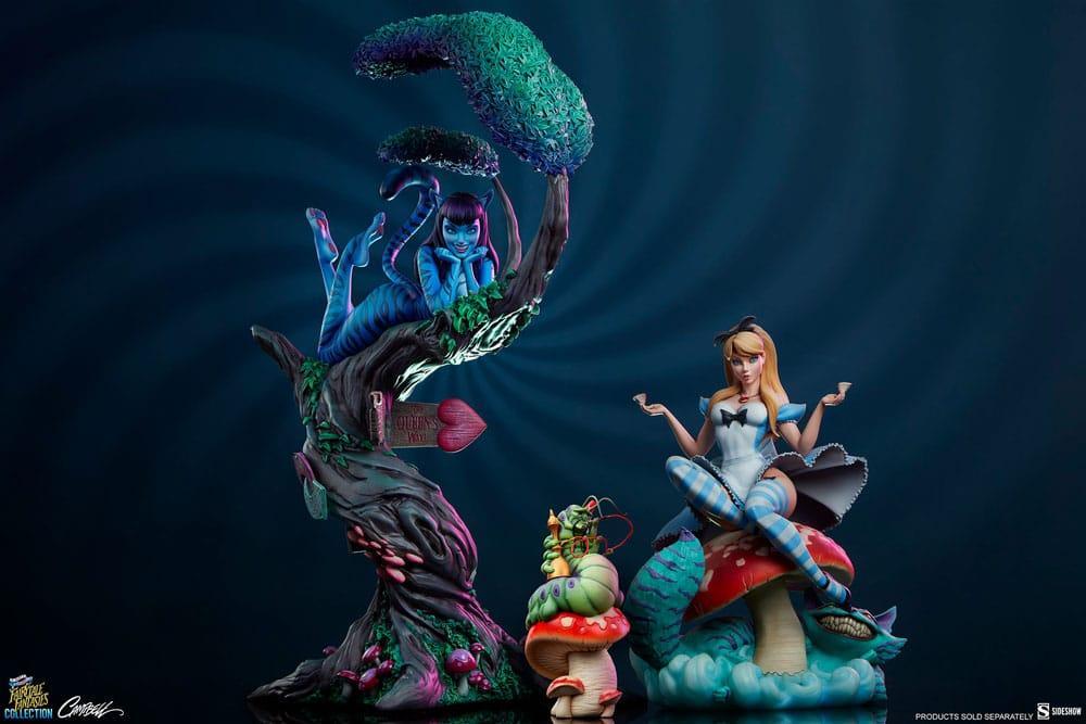 Fairytale Fantasies Collection Figur Lady Cheshire Cat (Deluxe Edition) 63 cm Sideshow Collectibles