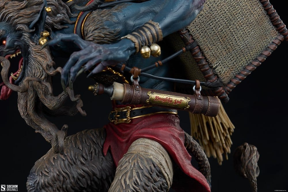 Krampus Figur Krampus 48 cm – Skrämmande Högtidsfigur från Sideshow Originals