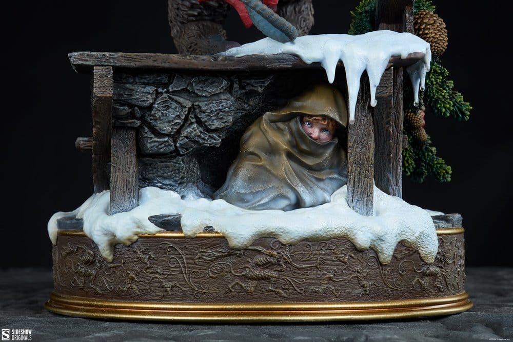 Krampus Figur Krampus 48 cm – Skrämmande Högtidsfigur från Sideshow Originals