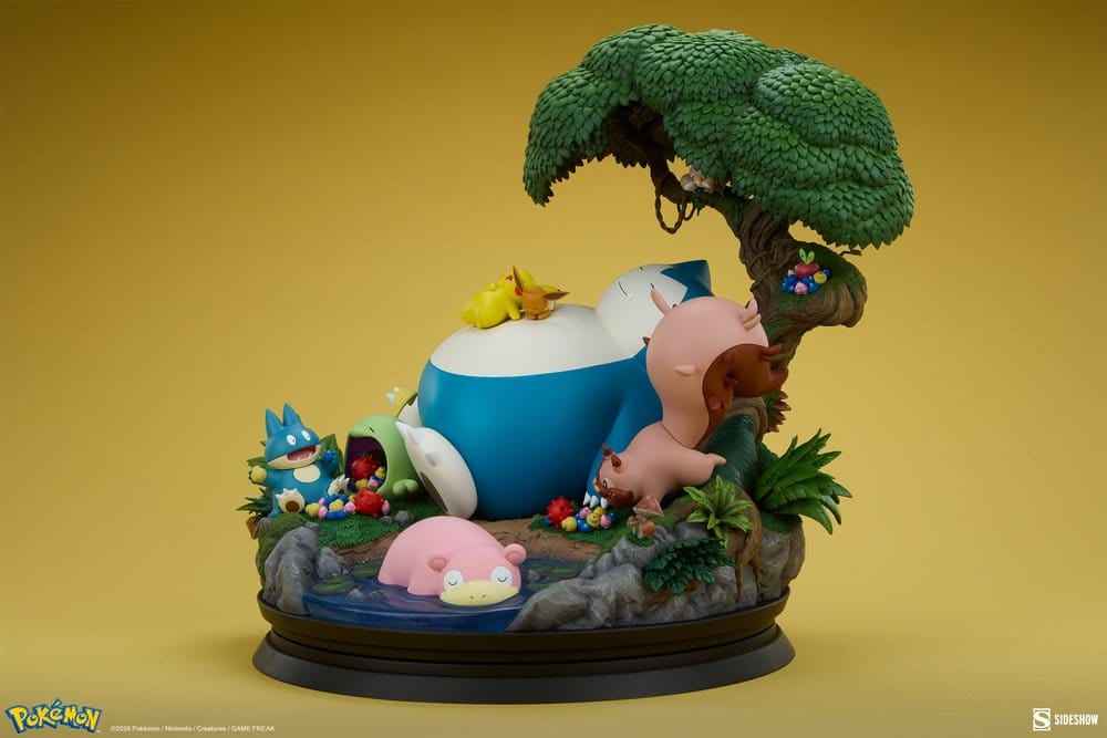 Pokémon Diorama Snorlax 33 cm