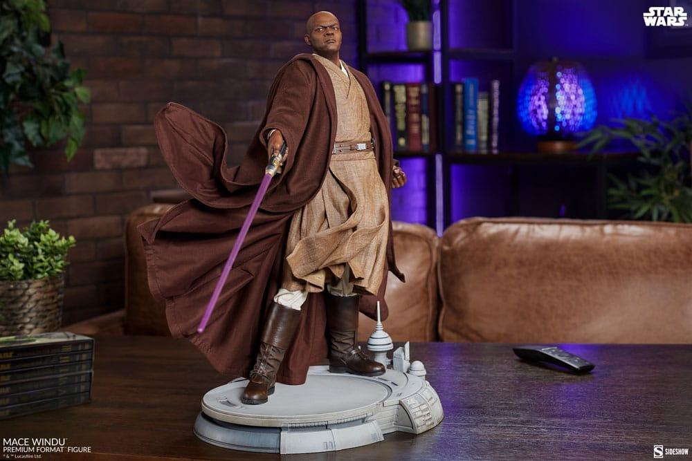 Star Wars Episode III Premium Format Figur Mace Windu 53 cm Sideshow Collectibles