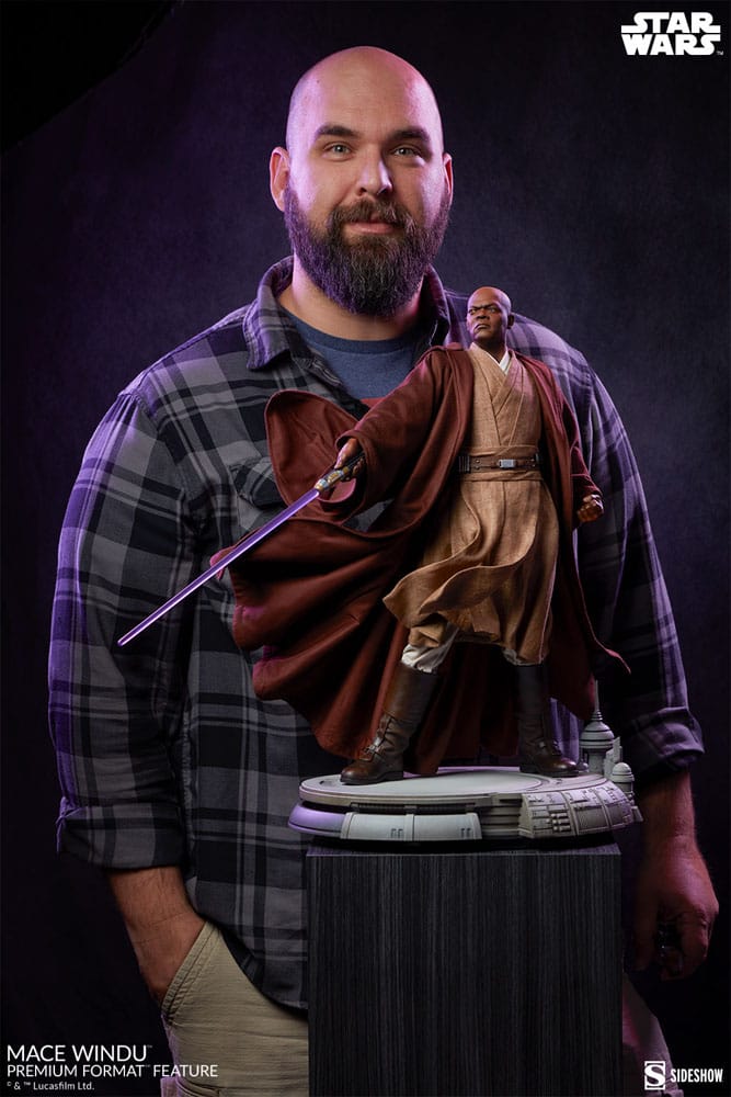 Star Wars Episode III Premium Format Figur Mace Windu 53 cm