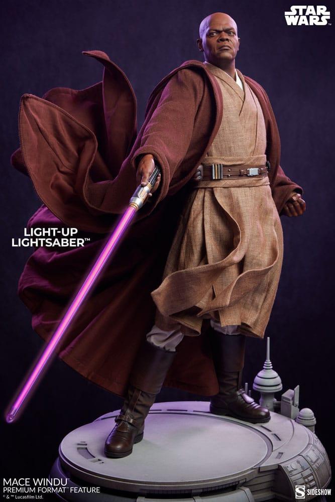 Star Wars Episode III Premium Format Figur Mace Windu 53 cm Sideshow Collectibles