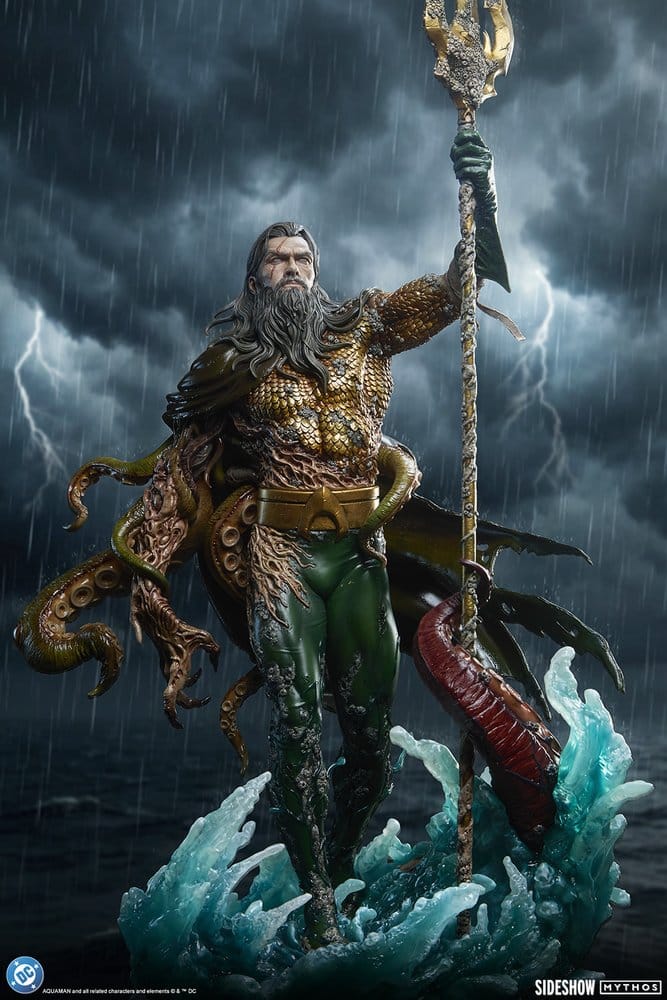 DC Comics Aquaman Premium Format Figur Aquaman: Lord of the Deep 74 cm