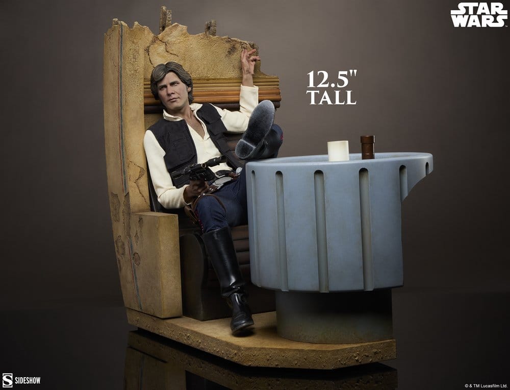 Star Wars Episod IV Mixed Media Premium Format Figur Han Solo: Ursäkta Röran 32 cm
