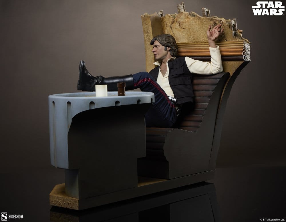 Star Wars Episod IV Mixed Media Premium Format Figur Han Solo: Ursäkta Röran 32 cm