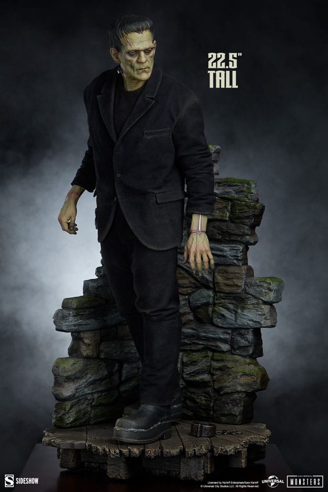 Frankenstein Premium Format Mixed Media Figur Frankenstein (Tygkostym) 57 cm Sideshow Collectibles