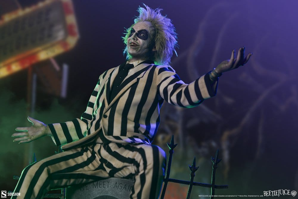 Beetlejuice Premium Format Blandad Media Figur Beetlejuice 54 cm