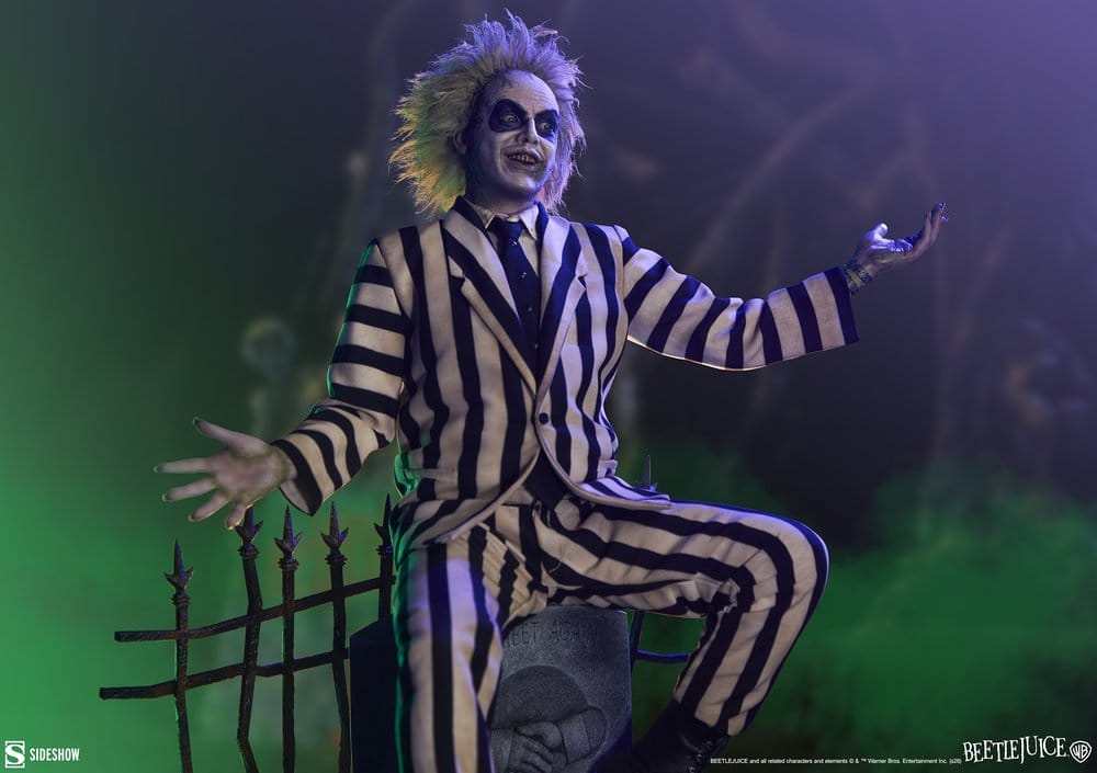 Beetlejuice Premium Format Blandad Media Figur Beetlejuice 54 cm
