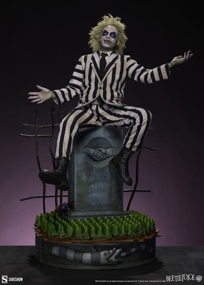 Beetlejuice Premium Format Blandad Media Figur Beetlejuice 54 cm