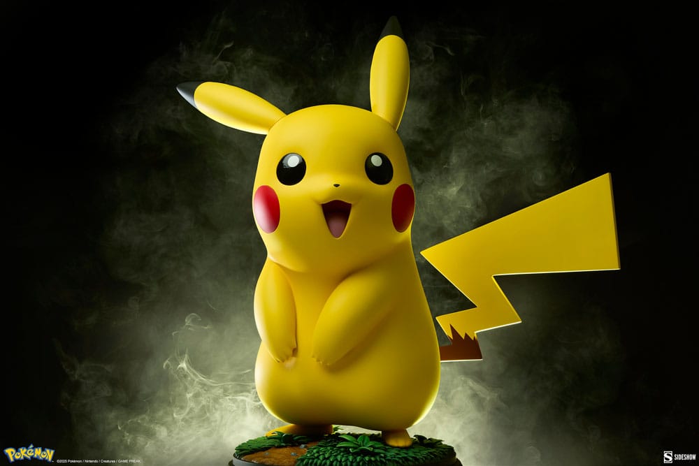 Pokémon Livsstor Figur Pikachu 47 cm Sideshow Collectibles