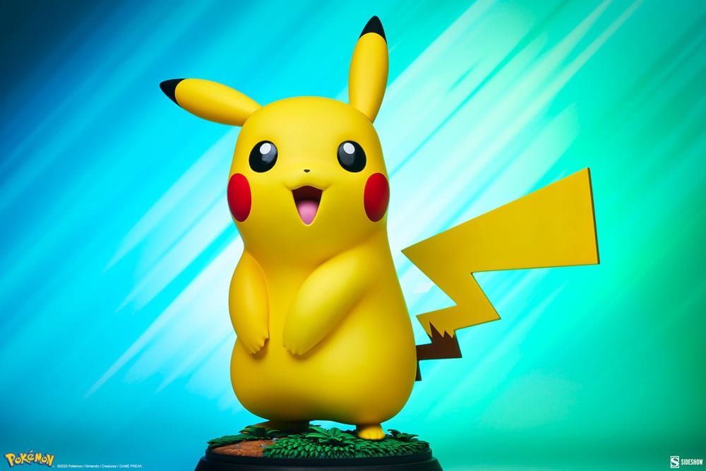 Pokémon Livsstor Figur Pikachu 47 cm Sideshow Collectibles