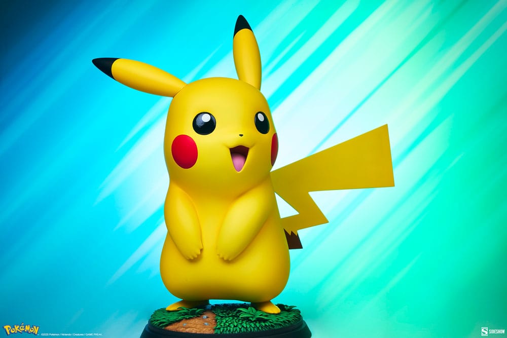 Pokémon Livsstor Figur Pikachu 47 cm Sideshow Collectibles