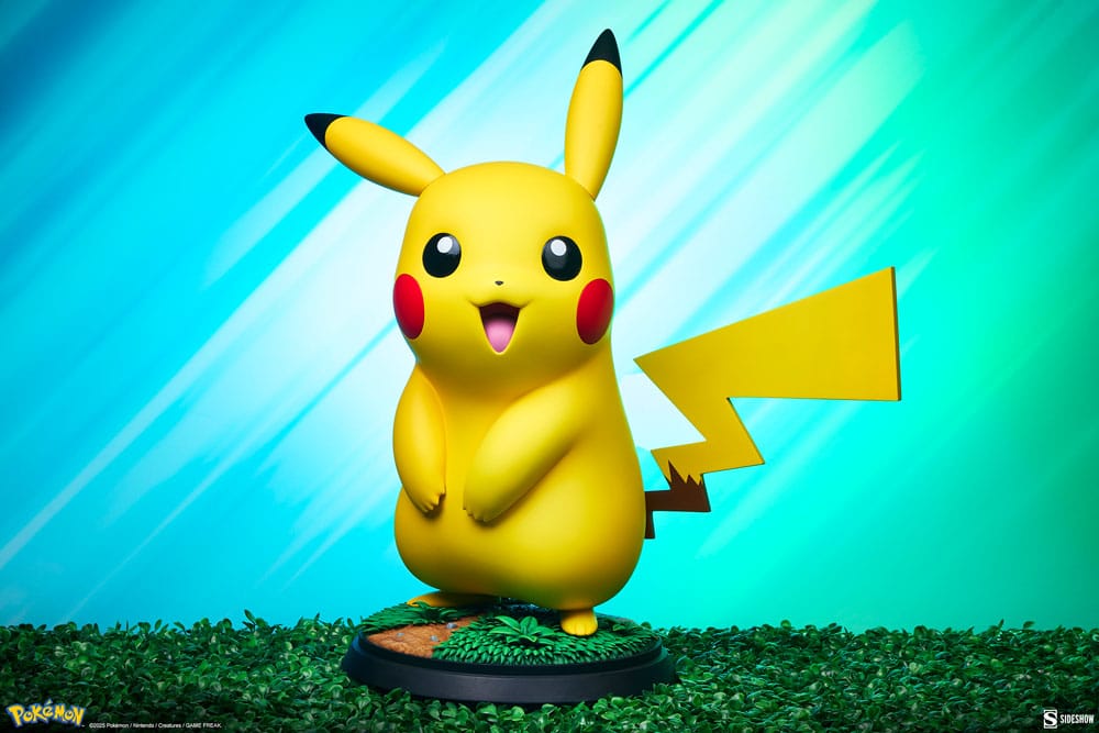 Pokémon Livsstor Figur Pikachu 47 cm Sideshow Collectibles