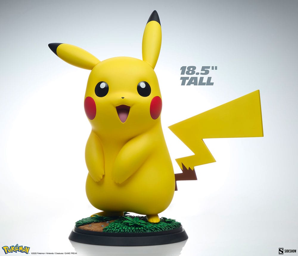 Pokémon Livsstor Figur Pikachu 47 cm Sideshow Collectibles