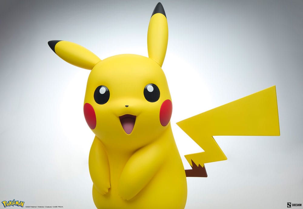 Pokémon Livsstor Figur Pikachu 47 cm Sideshow Collectibles