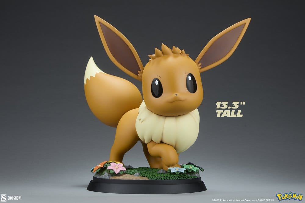 Pokémon Life-Size Figur Eevee 34 cm