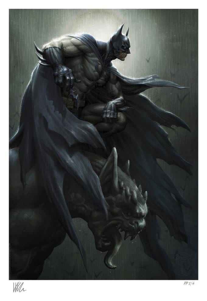 DC Comics Konsttryck Batman 46 x 61 cm - Oförsett