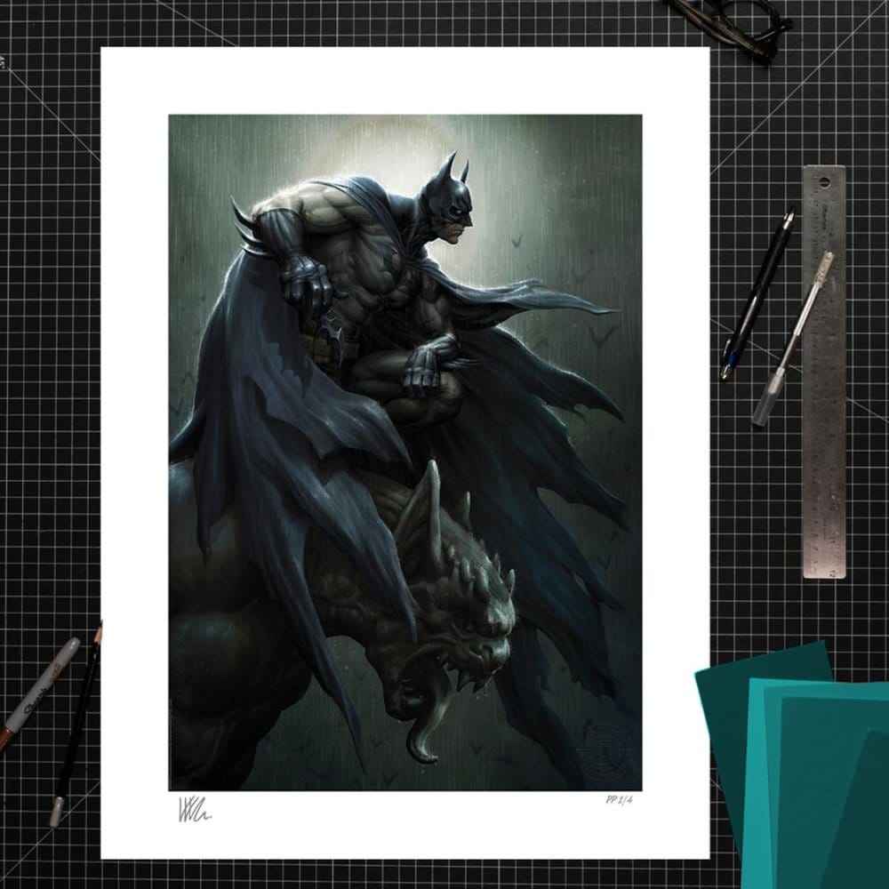 DC Comics Konsttryck Batman 46 x 61 cm - Oförsett