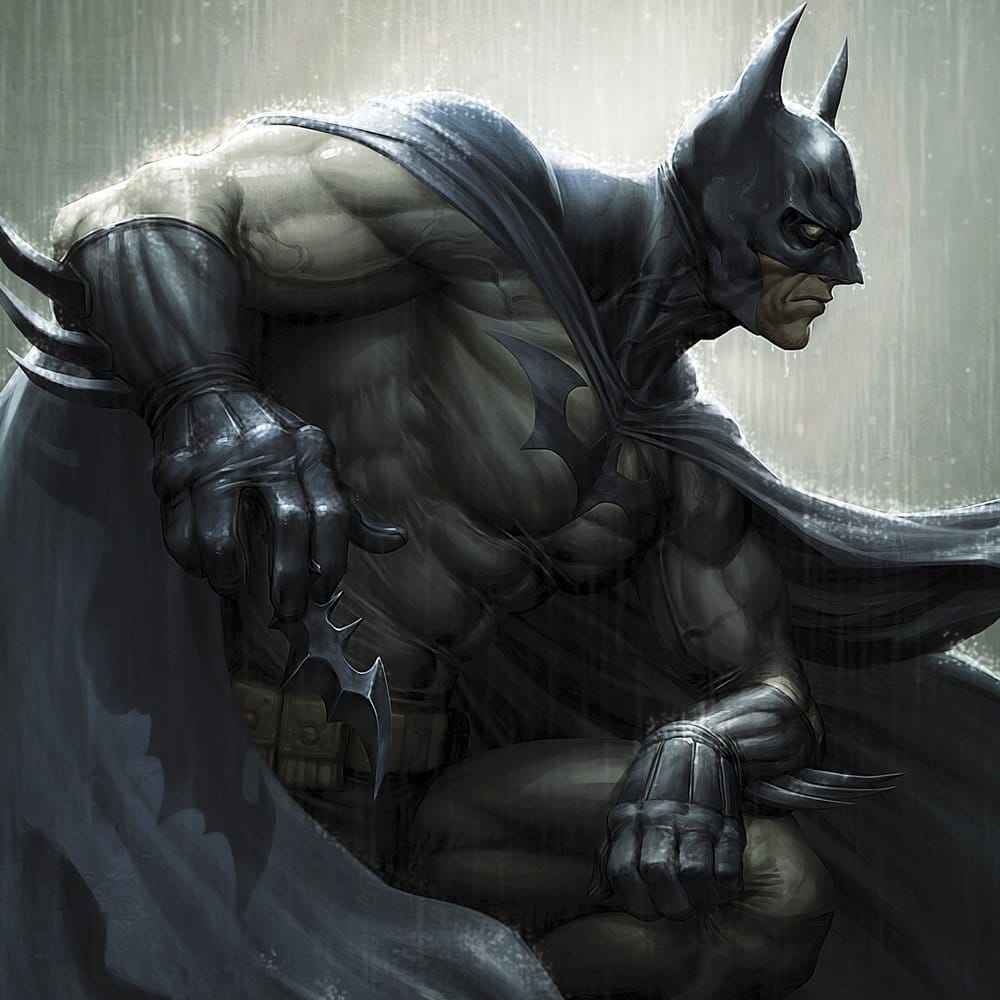 DC Comics Konsttryck Batman 46 x 61 cm - Oförsett