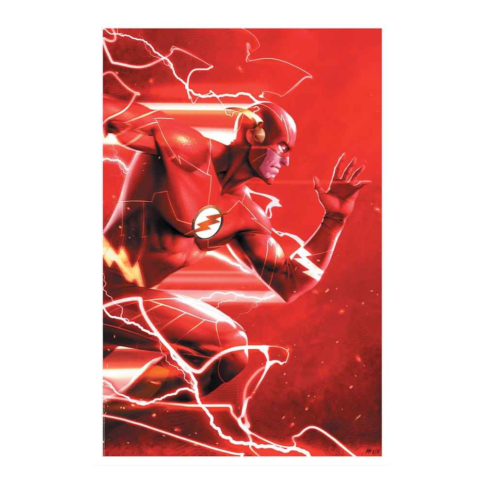 DC Comics Konsttryck The Flash #758 41 x 61 cm - utan ram