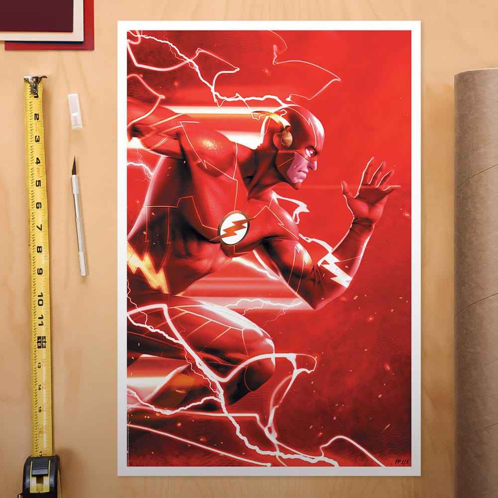 DC Comics Konsttryck The Flash #758 41 x 61 cm - utan ram
