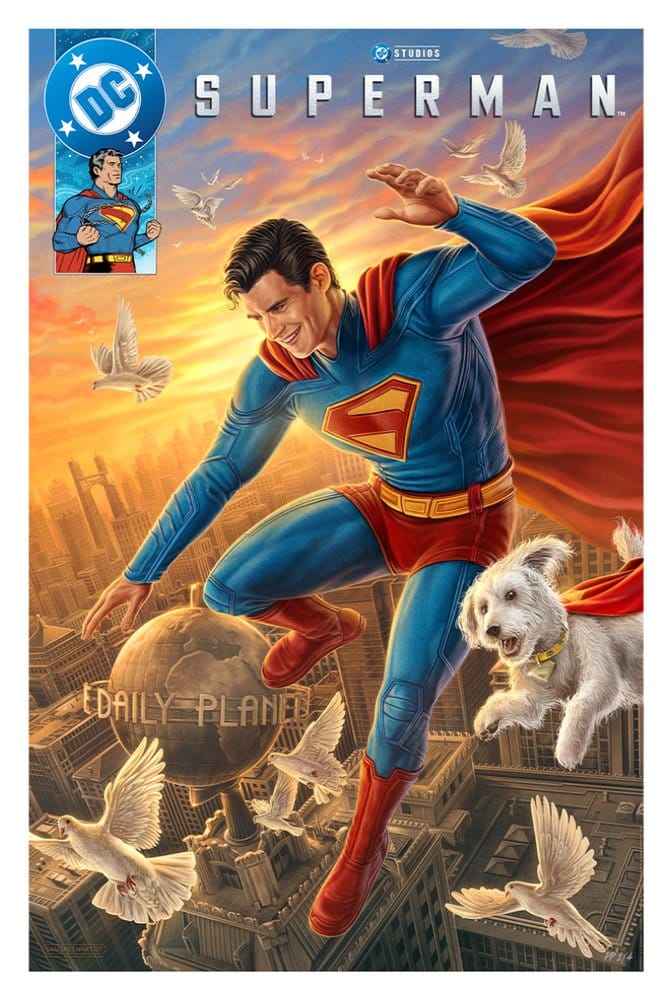 Superman (2025) DC Comics Konsttryck Superman: Ett Tecken på Hopp 41 x 61 cm - utan ram