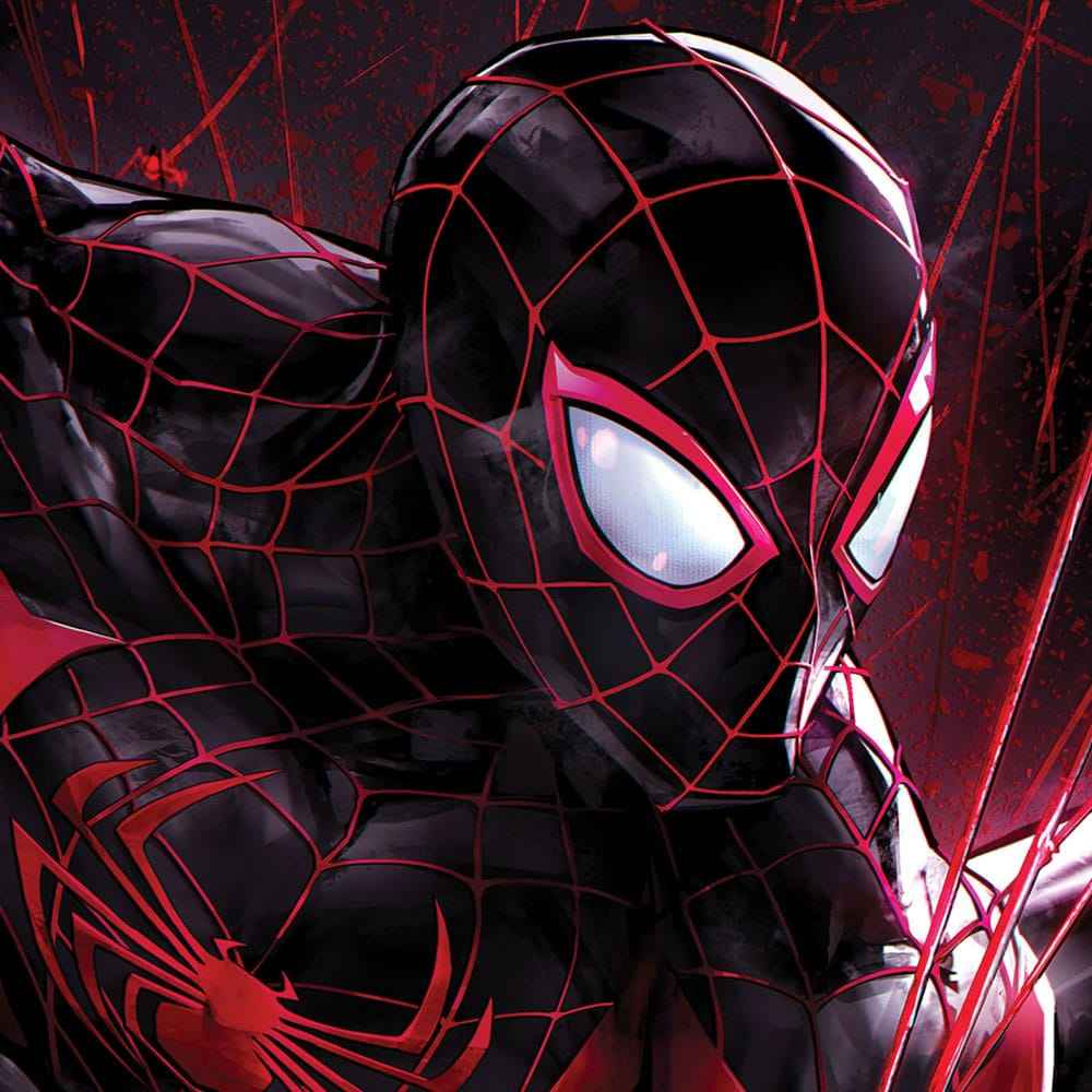 Marvel-konsttryck Spider-Man Miles Morales 61 x 41 cm - utan ram
