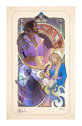 Critical Role Konsttryck Matthew Mercer: 10-årsjubileum Art Nouveau Illustrationer 46 x 28 cm - oframad
