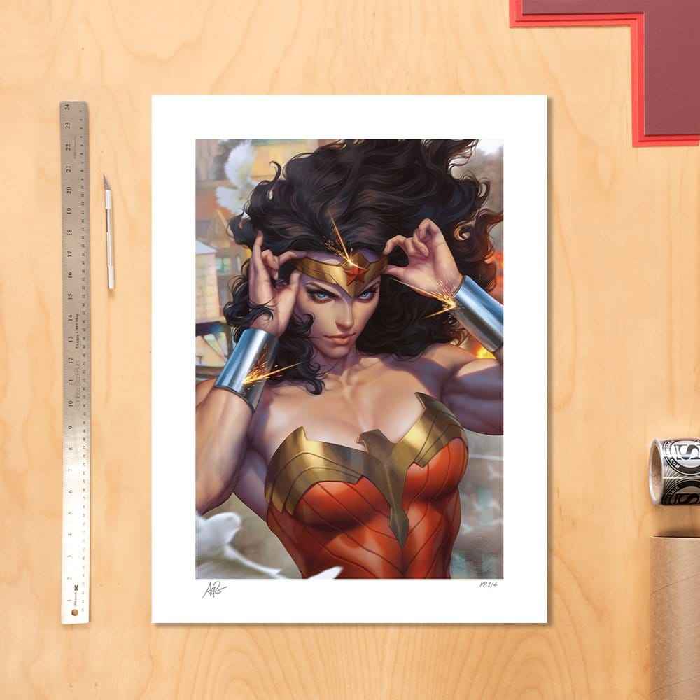 DC Comics konsttryck Wonder Woman #1 (2023) 61 x 46 cm – utan ram