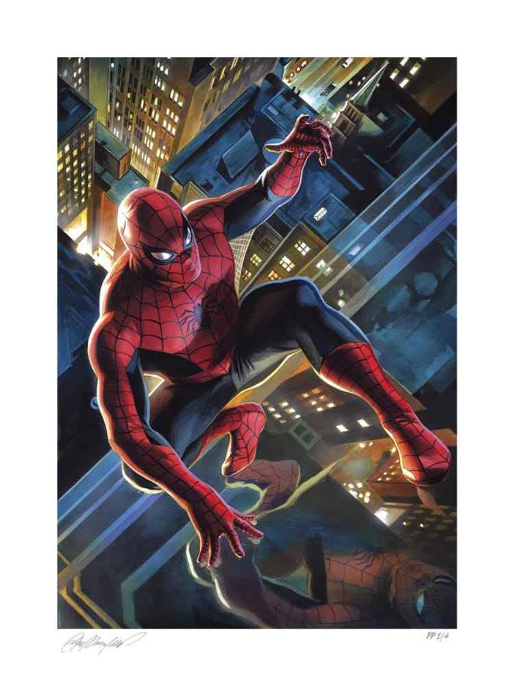 Marvel Konsttryck The Amazing Spider-Man 61 x 41 cm – oframad