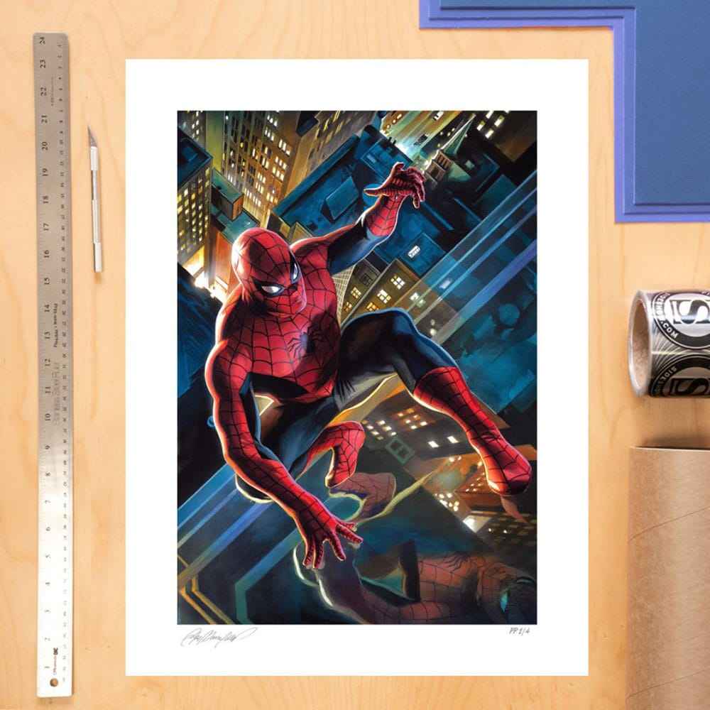 Marvel Konsttryck The Amazing Spider-Man 61 x 41 cm – oframad