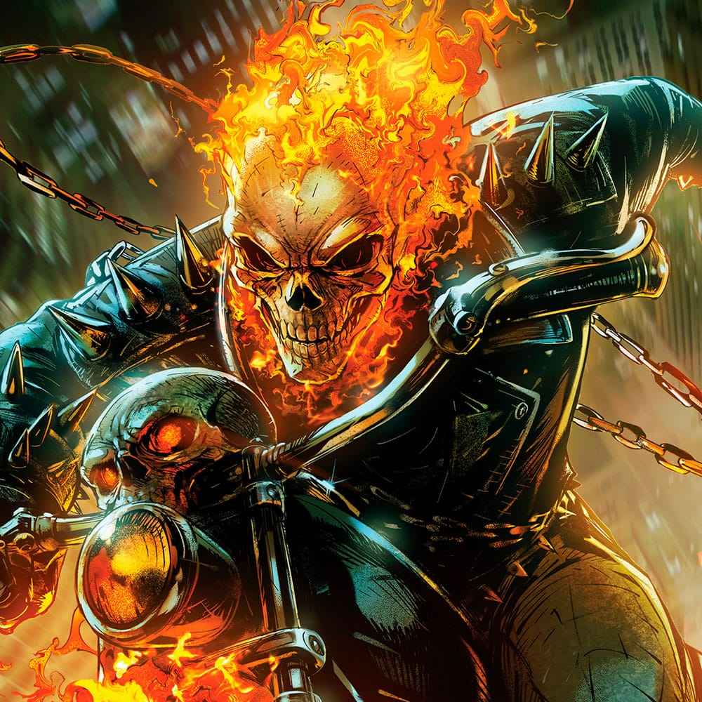 Marvel Konsttryck Cosmic Ghost Rider 61 x 41 cm - oframad