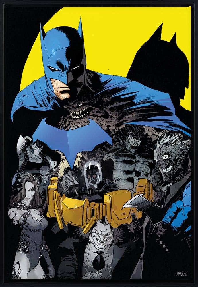 DC Comics Fine Art-tryck Batman #1 (High-Gloss Black Edition) 41 x 61 cm – opanslat