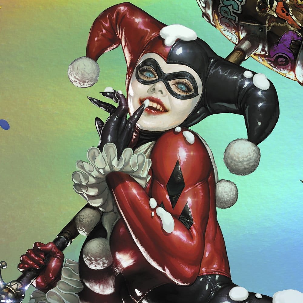 DC Comics konsttryck Harley Quinn (Exklusiv utgåva) 41 x 61 cm - oframad